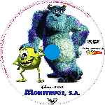 cartula cd de Monstruos S.a. - Custom - V04