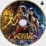 carátula cd de Prince Of Persia - Las Arenas Del Tiempo - Custom - V08