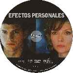 cartula cd de Efectos Personales - Custom