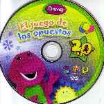carátula cd de Barney - El Juego De Los Opuestos