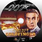 carátula cd de James Bond Contra Goldfinger - Custom - V2
