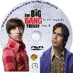 carátula cd de The Big Bang Theory - Temporada 03 - Disco 03 - Custom