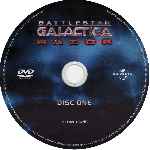 cartula cd de Battlestar Galactica - Razor - Disco 01