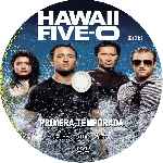 carátula cd de Hawaii Five-0 - Temporada 01 - Custom