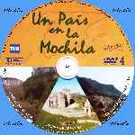 cartula cd de Un Pais En La Mochila - Disco 04 - Custom