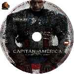 carátula cd de Capitan America - El Primer Vengador - Custom - V03