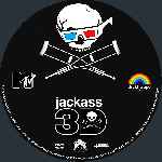 carátula cd de Jackass 3d - Custom - V5