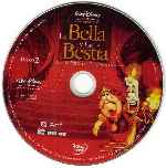 carátula cd de La Bella Y La Bestia - Clasicos Disney - Edicion Especial - Disco 02 - Region 1-