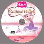 carátula cd de Angelina Ballerina - Suenos De Ballet - Custom