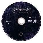 carátula cd de El Senor De Los Anillos - El Retorno Del Rey - Edicion Limitada - Disco A