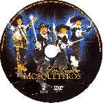 carátula cd de Los Cuatro Mosqueteros - Custom