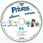 carátula cd de Los Pitufos - Disco 04 - Custom