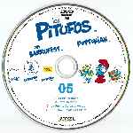 carátula cd de Los Pitufos - Disco 05 - Custom