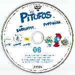 carátula cd de Los Pitufos - Disco 06 - Custom