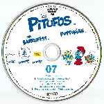 carátula cd de Los Pitufos - Disco 07 - Custom