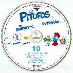 carátula cd de Los Pitufos - Disco 10 - Custom