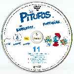 carátula cd de Los Pitufos - Disco 11 - Custom