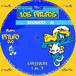 carátula cd de Los Pitufos - Disco 02 - Custom - V2