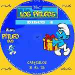 carátula cd de Los Pitufos - Disco 04 - Custom - V2