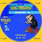 carátula cd de Los Pitufos - Disco 03 - Custom - V2