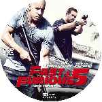 carátula cd de Fast & Furious 5 - Custom - V2