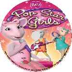 carátula cd de Angelina Ballerina - Pop Star Girls - Custom