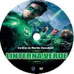 cartula cd de Linterna Verde - 2011 - Custom - V06