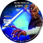 cartula cd de Star Wars - The Clone Wars - Temporada 03 - Disco 02 - Custom