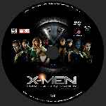 carátula cd de X-men - Primera Generacion - Custom - V05