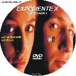 cartula cd de Expediente X - Temporada 01 - Custom