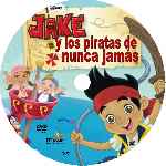 cartula cd de Jake Y Los Piratas De Nunca Jamas - Custom