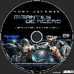 cartula cd de Gigantes De Acero - Custom - V2