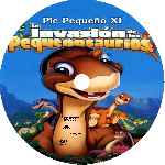 carátula cd de Pie Pequeno Xi - La Invasion De Los Pequenosaurios - Custom