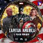 carátula cd de Capitan America - El Primer Vengador - Custom - V10