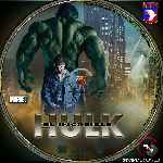 carátula cd de El Increible Hulk - 2008 - Custom - V09