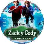 carátula cd de Zack Y Cody - La Pelicula - Custom - V2