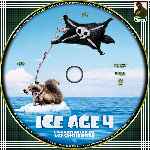 carátula cd de Ice Age 4 - La Formacion De Los Continentes - Custom - V2