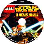 carátula cd de Lego Star Wars - La Amenaza Padawan - Custom