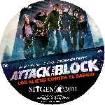 carátula cd de Attack The Block - Custom - V2