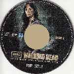 cartula cd de The Walking Dead - Temporada 01 - Disco 02 - Region 4