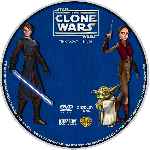 cartula cd de Star Wars - The Clone Wars - Temporada 03 - Disco 01 - Custom - V3