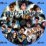 carátula cd de Harry Potter - Saga - Custom