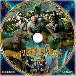 carátula cd de Viaje Al Centro De La Tierra 2 - La Isla Misteriosa - Custom - V3