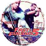 cartula cd de Fast & Furious 5 - Custom - V5
