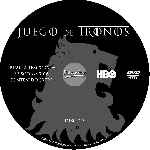 cartula cd de Juego De Tronos - Temporada 01 - Disco 03 - Custom - V2