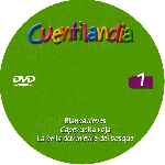 cartula cd de Cuentilandia - Volumen 01 - Custom
