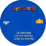 cartula cd de Cuentilandia - Volumen 02 - Custom - V2