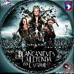 carátula cd de Blancanieves Y La Leyenda Del Cazador - Custom - V06