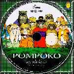 carátula cd de Pompoko - La Guerra De Los Mapaches - Custom