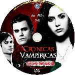 cartula cd de Cronicas Vampiricas - Temporada 03 - Custom - V2